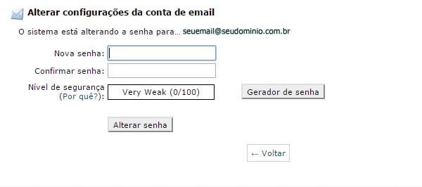 Como trocar senha webmail cpanel como trocar senha webmail cpanel