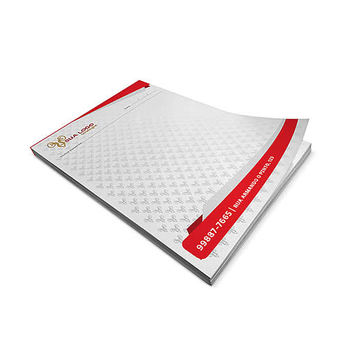 Blocos de pedido,anotação, comanda, receituário, talão de pedido, papel timbrado