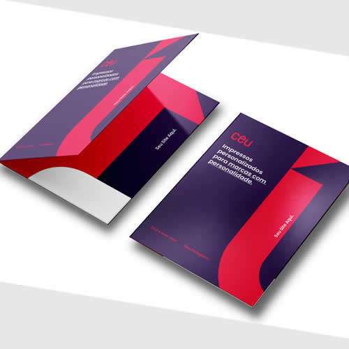Folder, folheto dobrado