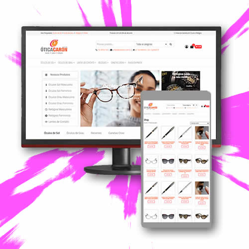 Criação de Site Intitucional, e-commerce